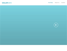 Tablet Screenshot of colorzen.com